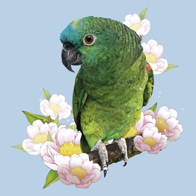 The blue-fronted amazon