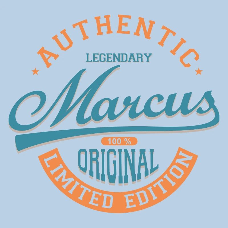 Marcus t-shirt personalized gift name Marcus