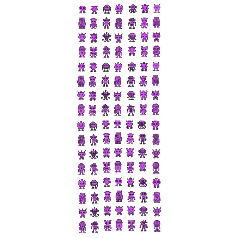 Robot Pattern Robot Pattern