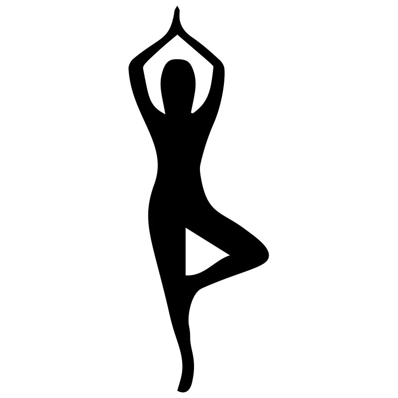 Yoga Silhouette Pose