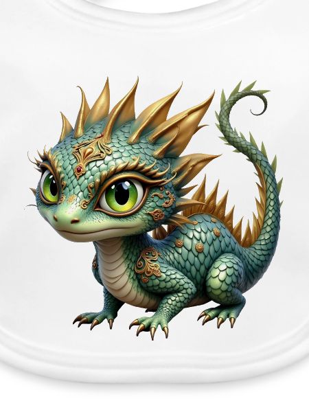 Verzierter Smaragd-Drache