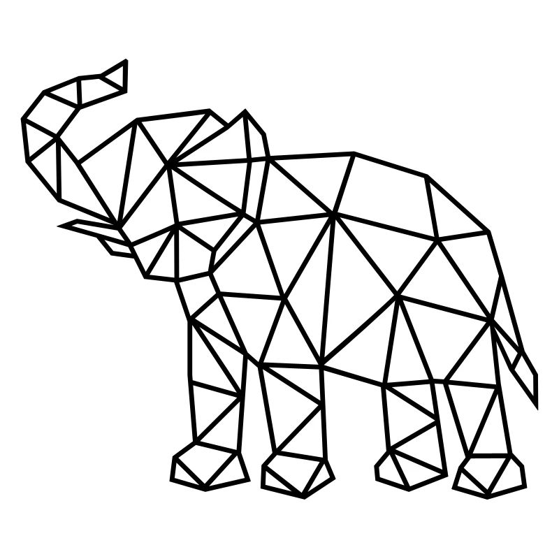 Elephant | polygons