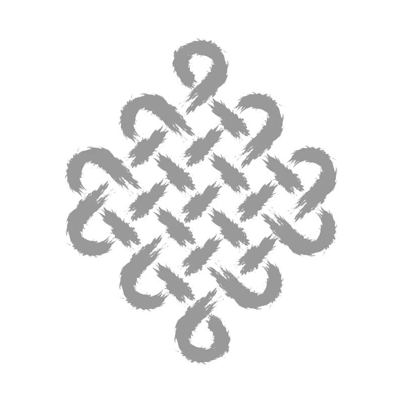 Infinity symbol celtic symbol brush gift
