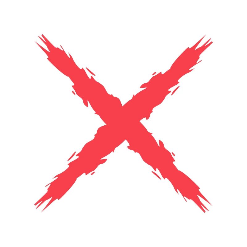Cross design vector red