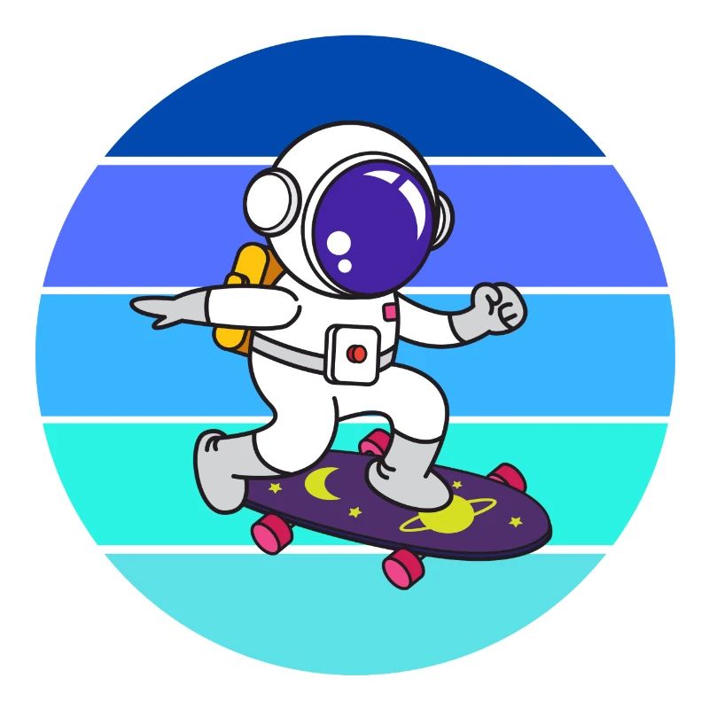 Spaceman, astronaut, rocket
