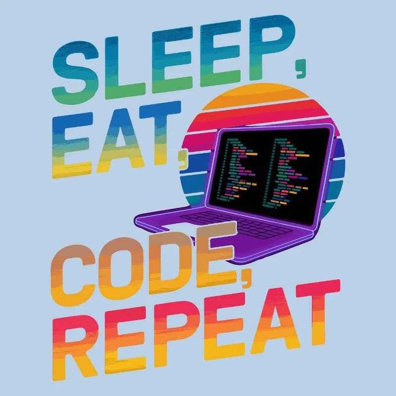 Sleep Eat Code Repeat Gift pour Coder