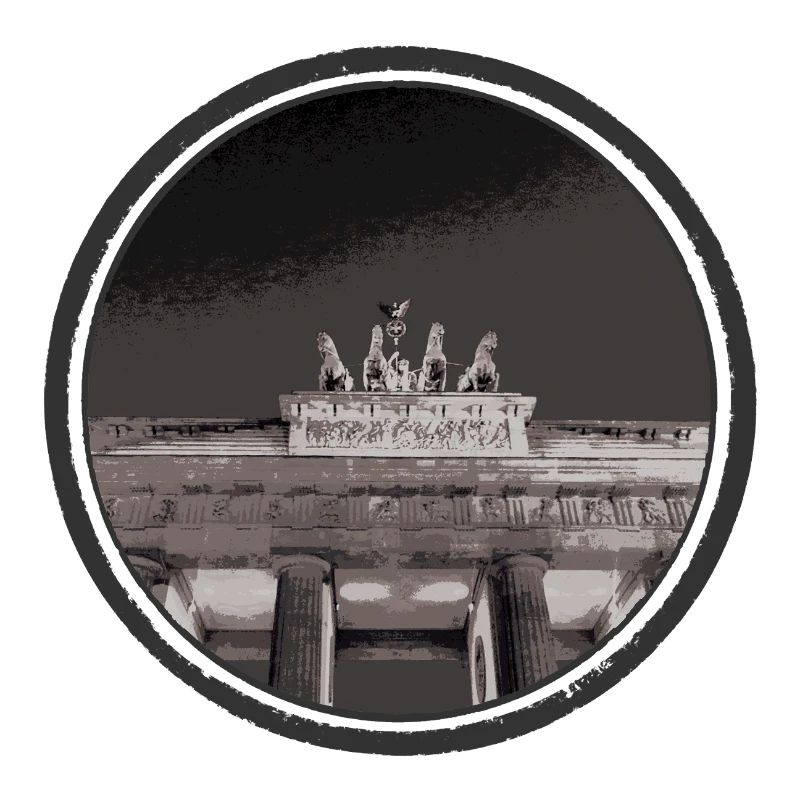 Evening Berlin Brandenburg Gate