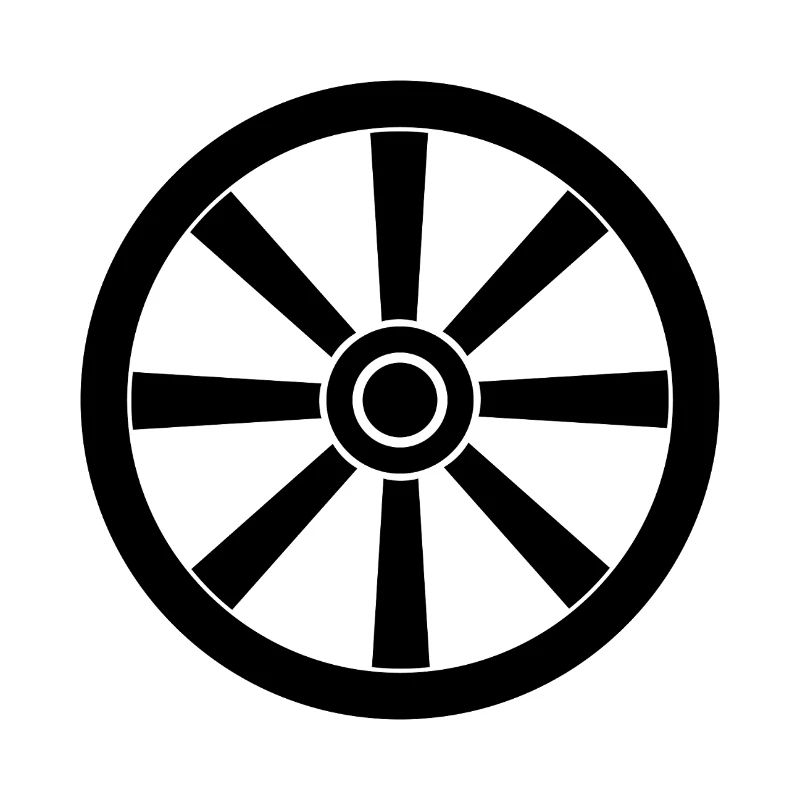 Roue de chariot