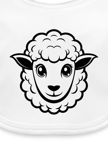 Cute sheep face