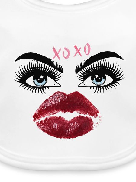 Kusslippen und Augen Glamour