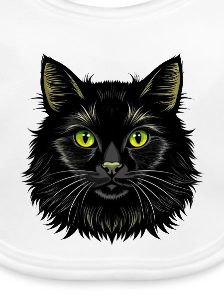 Flauschiges Katzengesicht