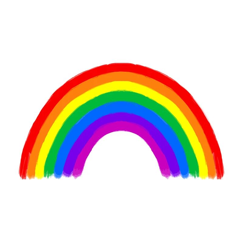 Retro Regenbogen Bunt Geschenk