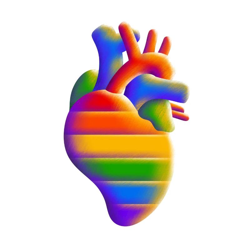 Beating with Pride - Heart - Love