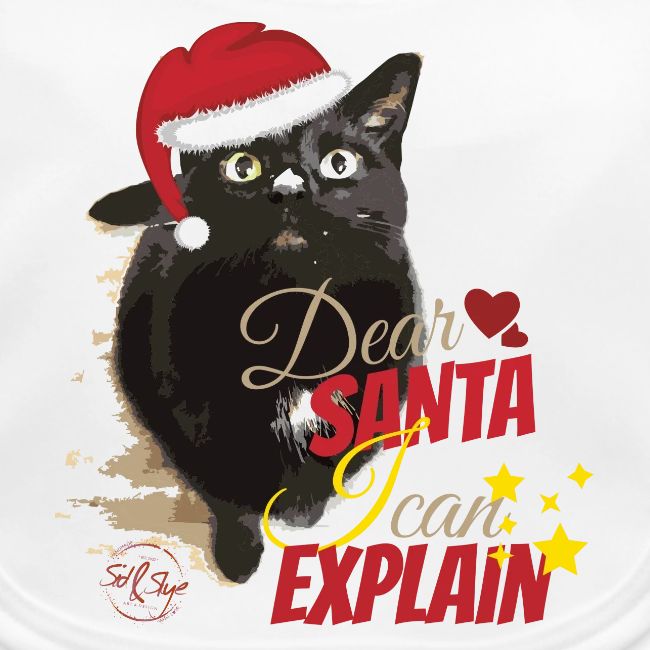 Katze "Dear Santa"