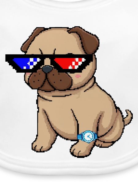 Pixel Shades Pug