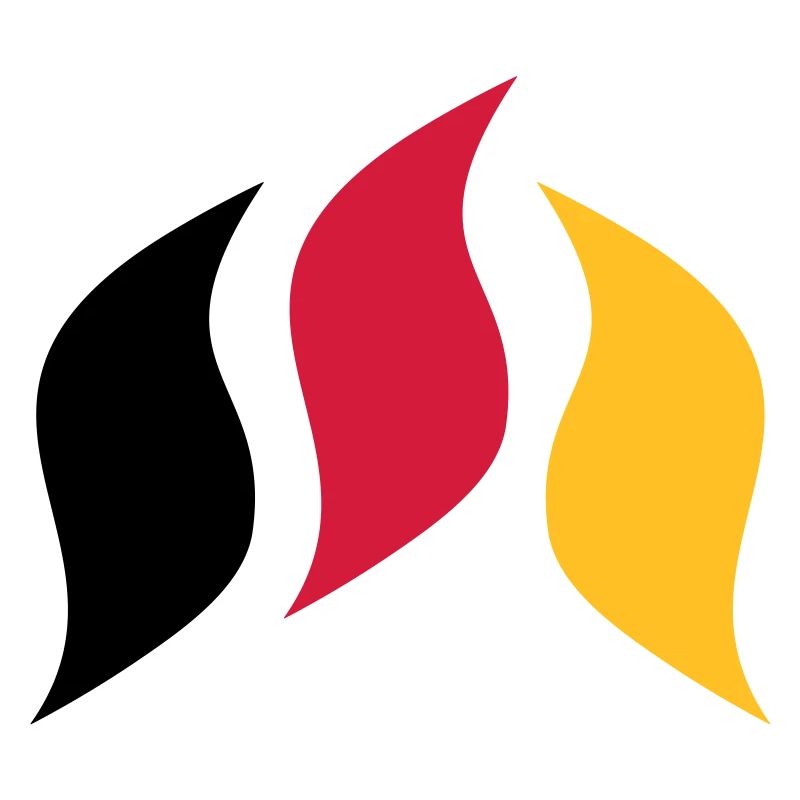 Drapeau pays flammes