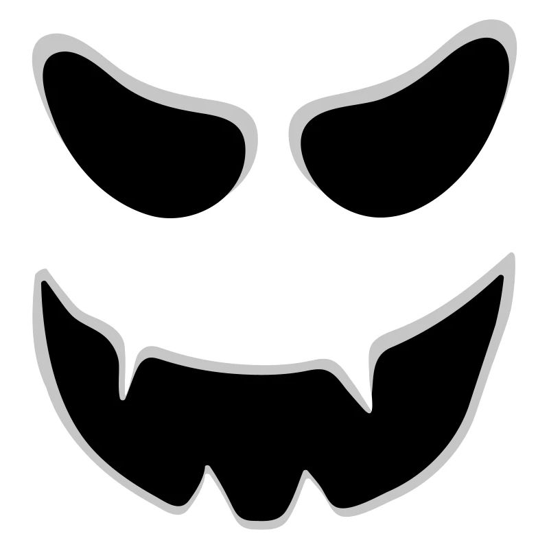 Ghost Face Vampire Grimace Halloween