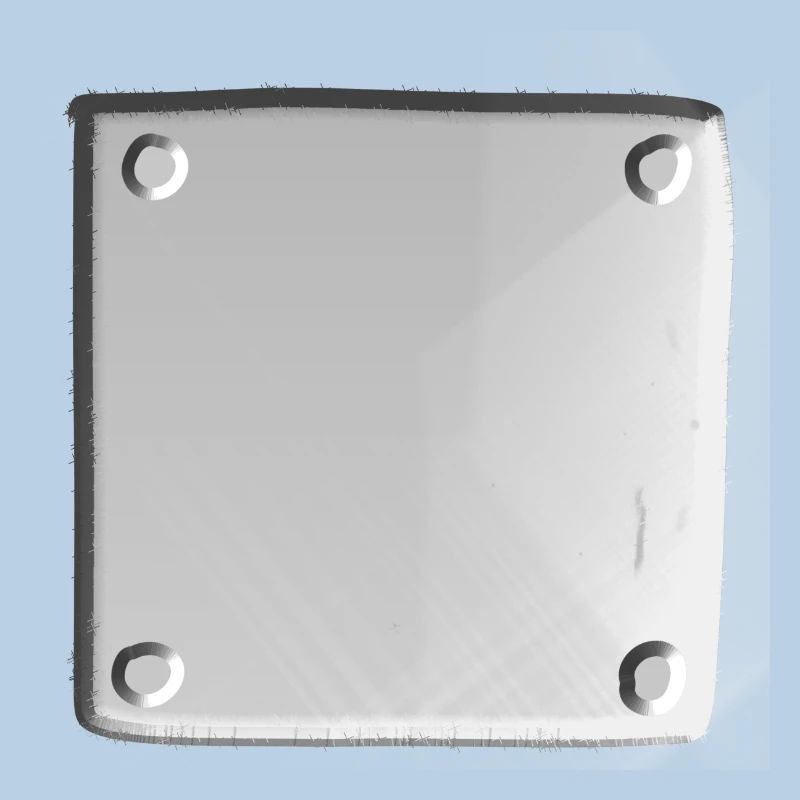 metal surface nail square shape square square