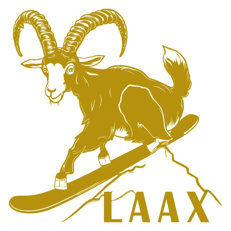 Laax Graubünden Steinbock Snowboard Schweiz
