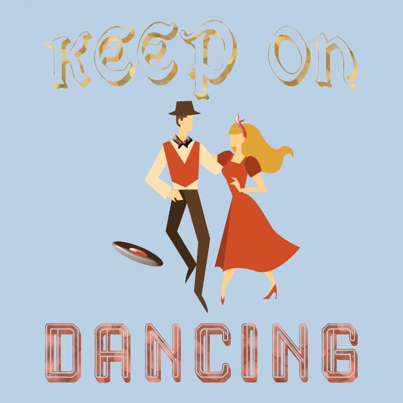 Keep on dancing, continuez à danser, danseur vinyl