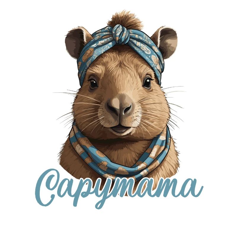 Capymama Lustige Capybara Muttertag Design