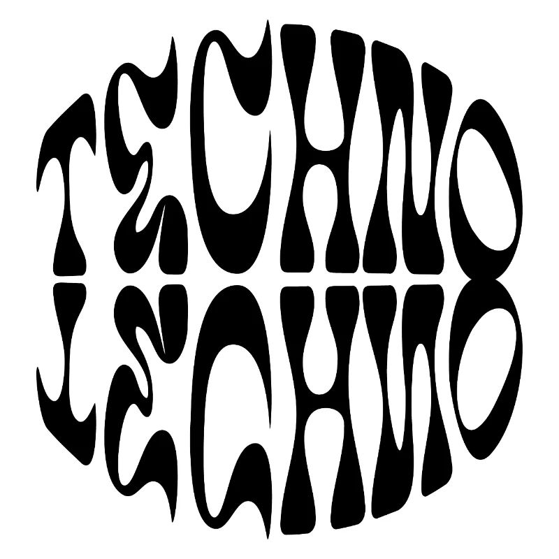 Conception de logo Techno liquid