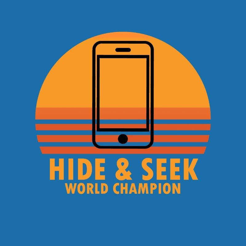 Cadeau de champion du téléphone cache-cache manquant