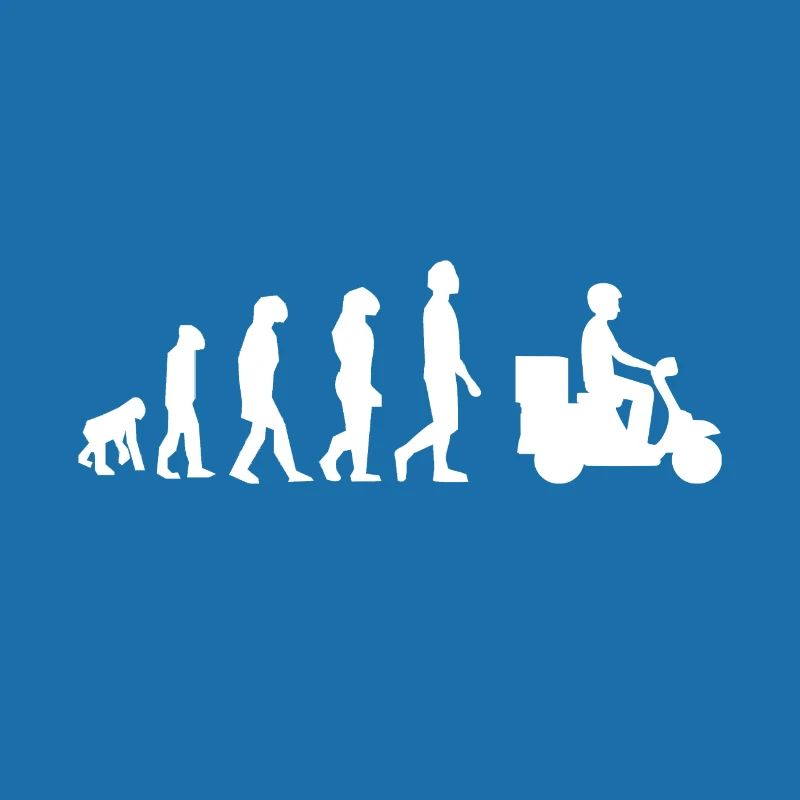 Roller Mofa Moped Motorrad Mokick Biker Evolution