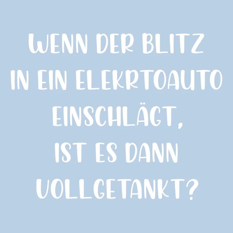 Wenn der Blitz in ein E Auto einschlägt getankt