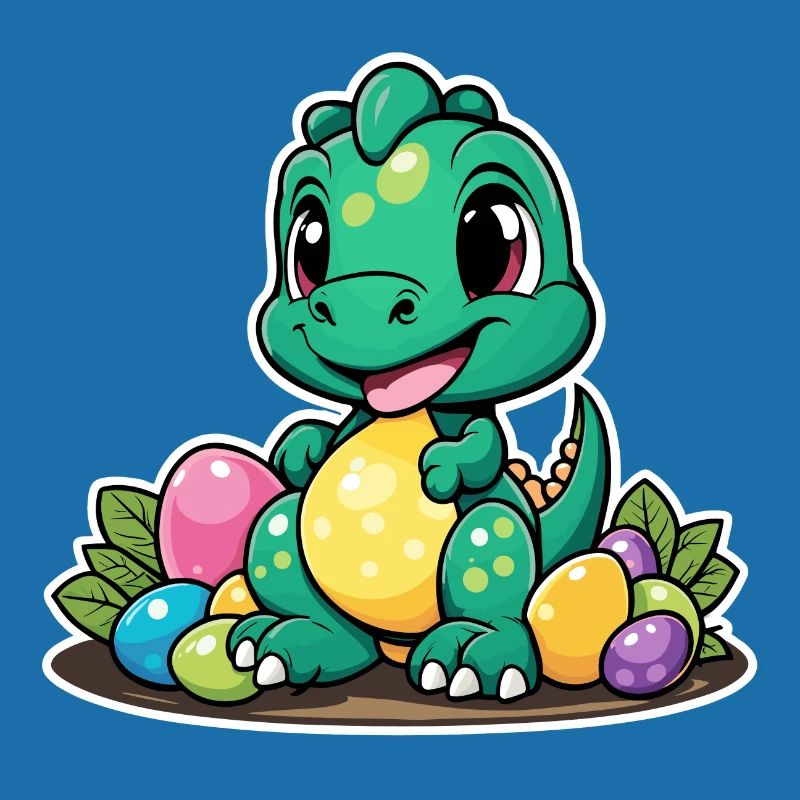 Dinosaur Easter Eggs Easter