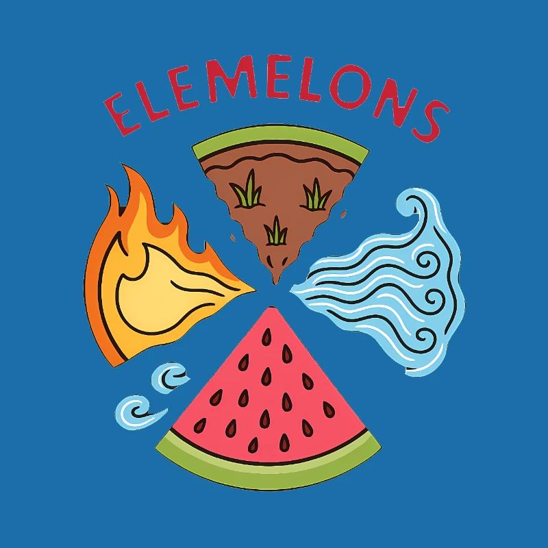 Elemelons Conception élémentaire de pastèque