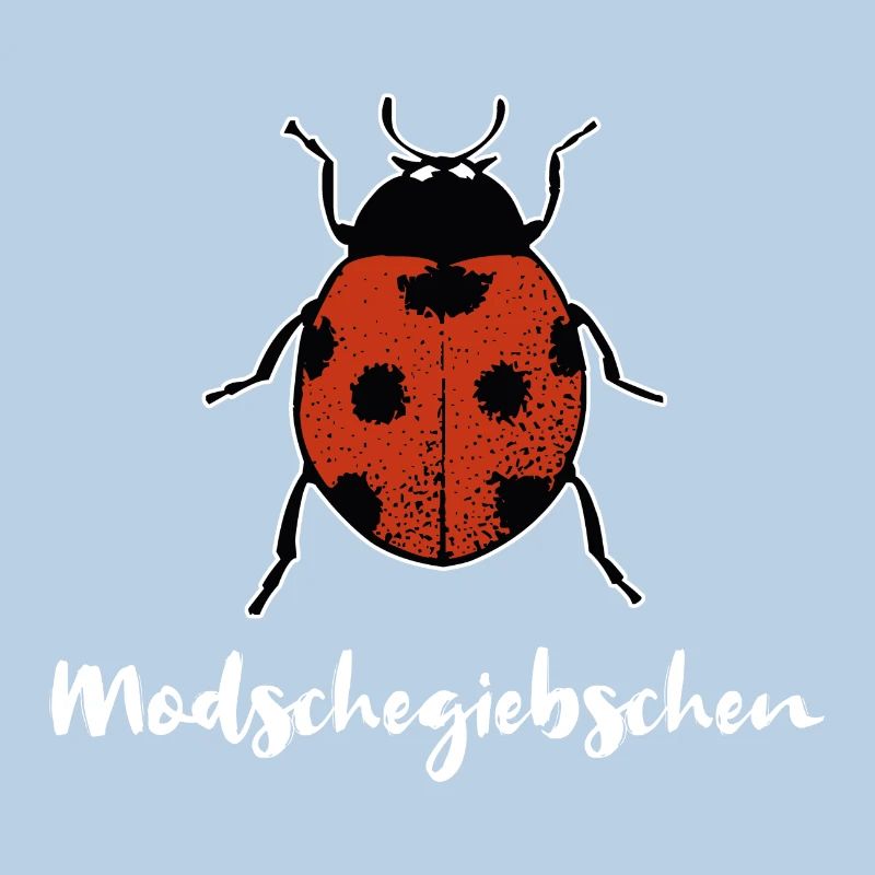 Modschegiebchen Marienkäfer Sächsisch Geschenk