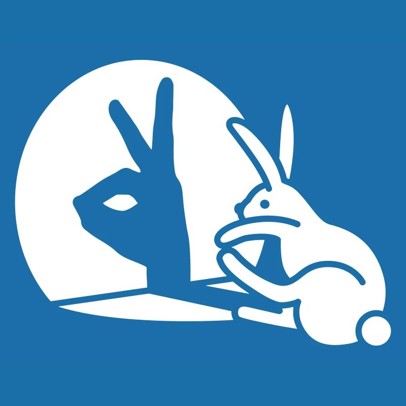 Funny Rabbit Hand Shadow Projection Rabbit