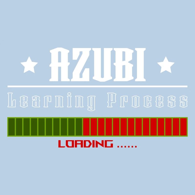 AZUBI learning process loading tshirt
