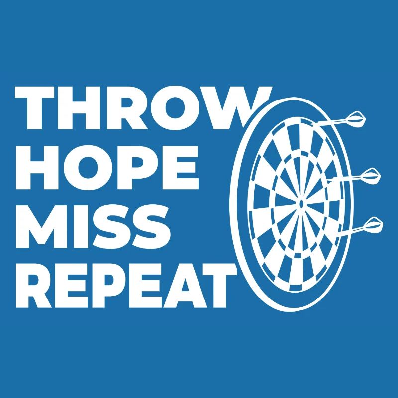 throwing, hoping, missing, repeating