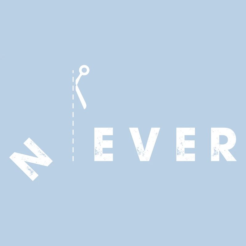 Conception de ciseaux Never Cut Boundaries