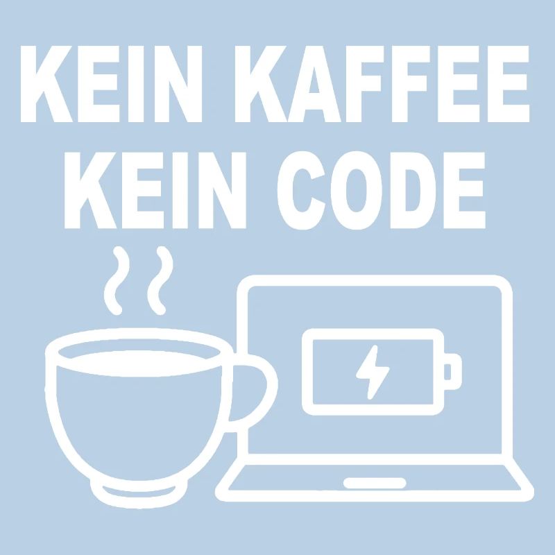 Kein Kaffee Kein Code - Conception de programmeur amusant
