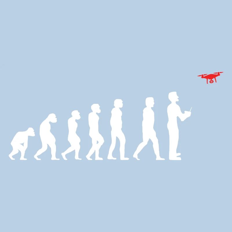 Evolution of Man Drone Pilot