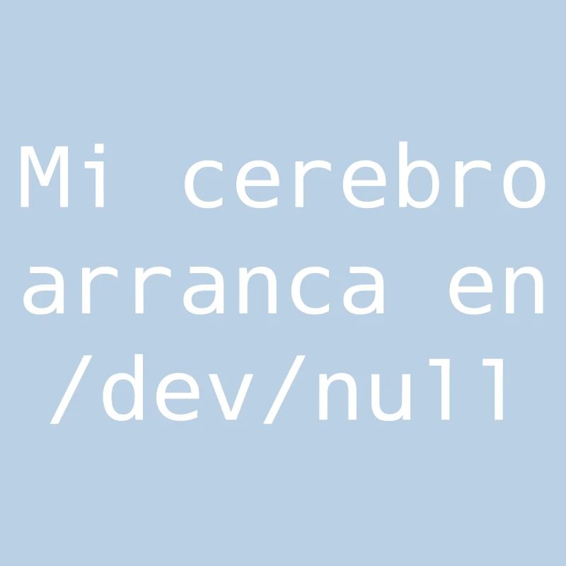 Mein Gehirn beginnt in /dev /null