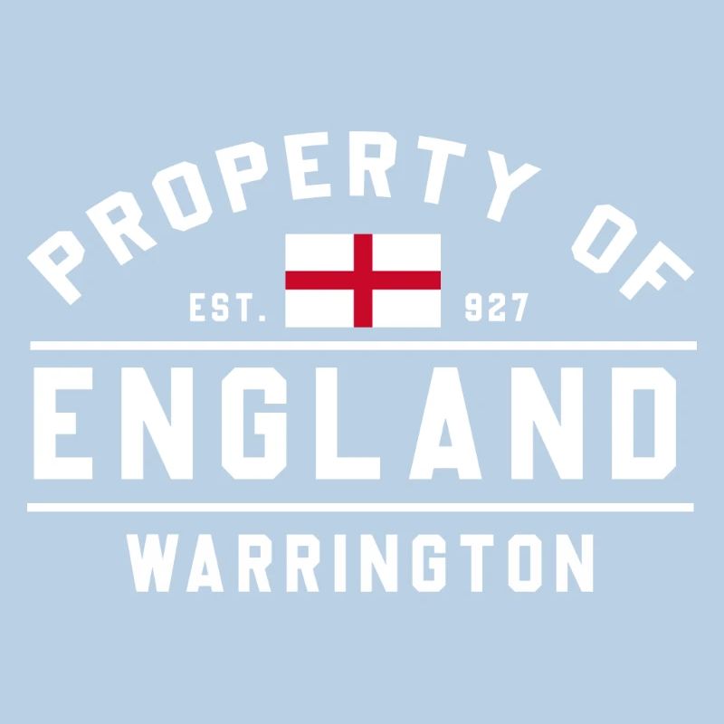 Conception du drapeau de l’Angleterre Warrington