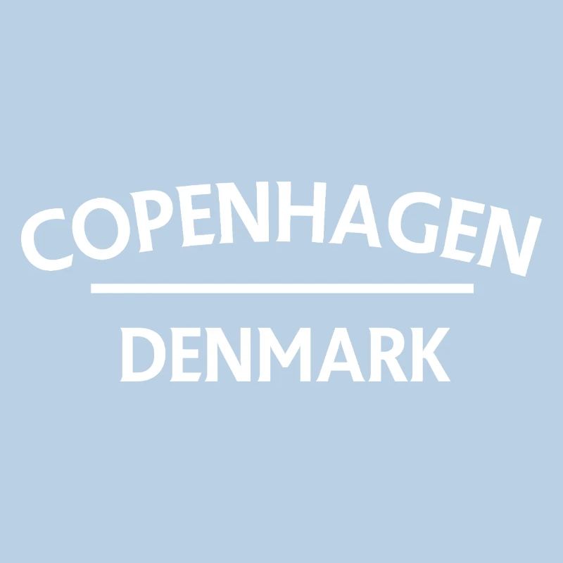 Copenhague – Danemark Textdesign