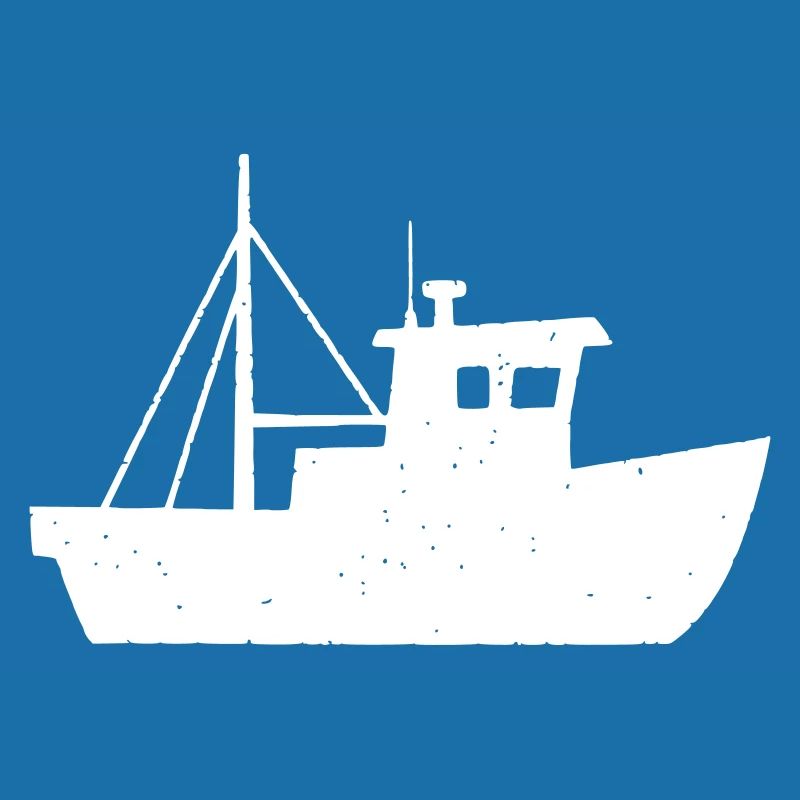 Fischkutter Boot Nordsee Vektor