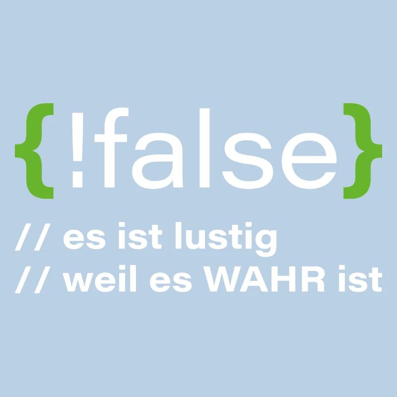 false - Funny programmer saying