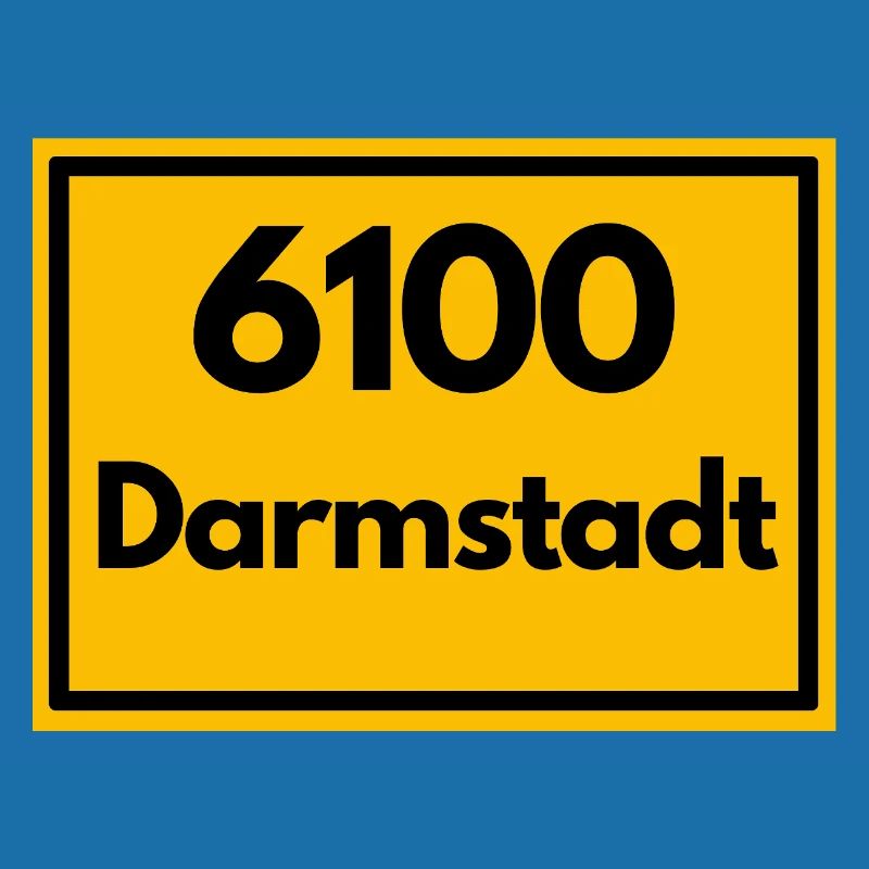 OLD POSTCODE POSTCODE RETRO 6100 DARMSTADT HESSEN