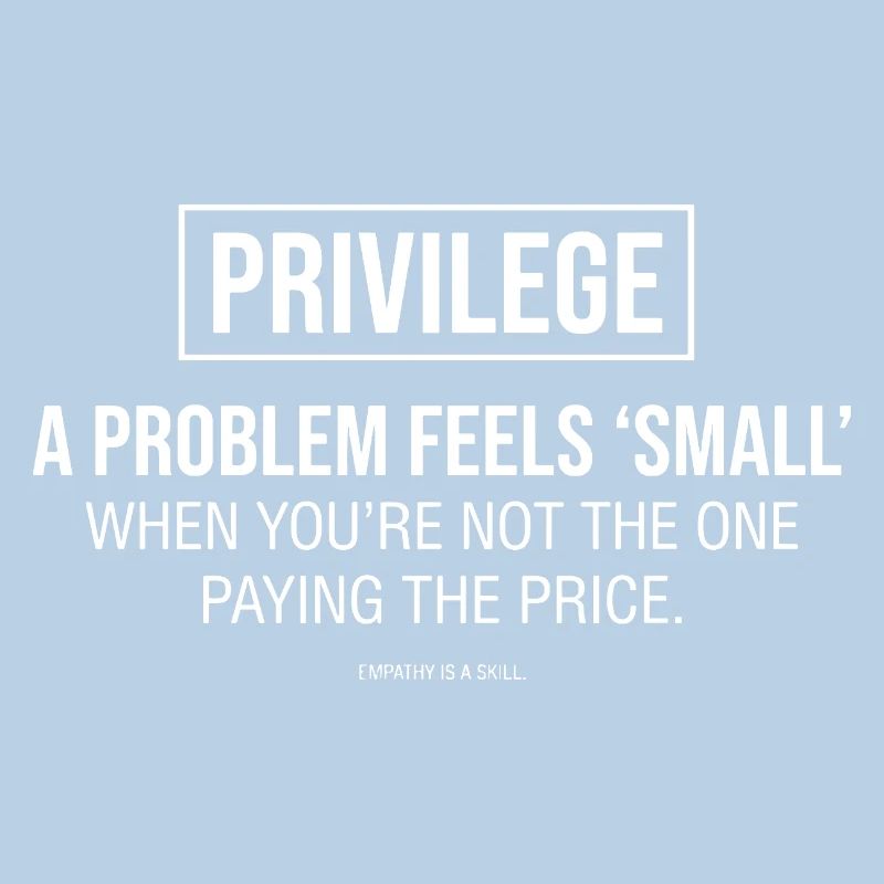 Empathie Statement Typografie