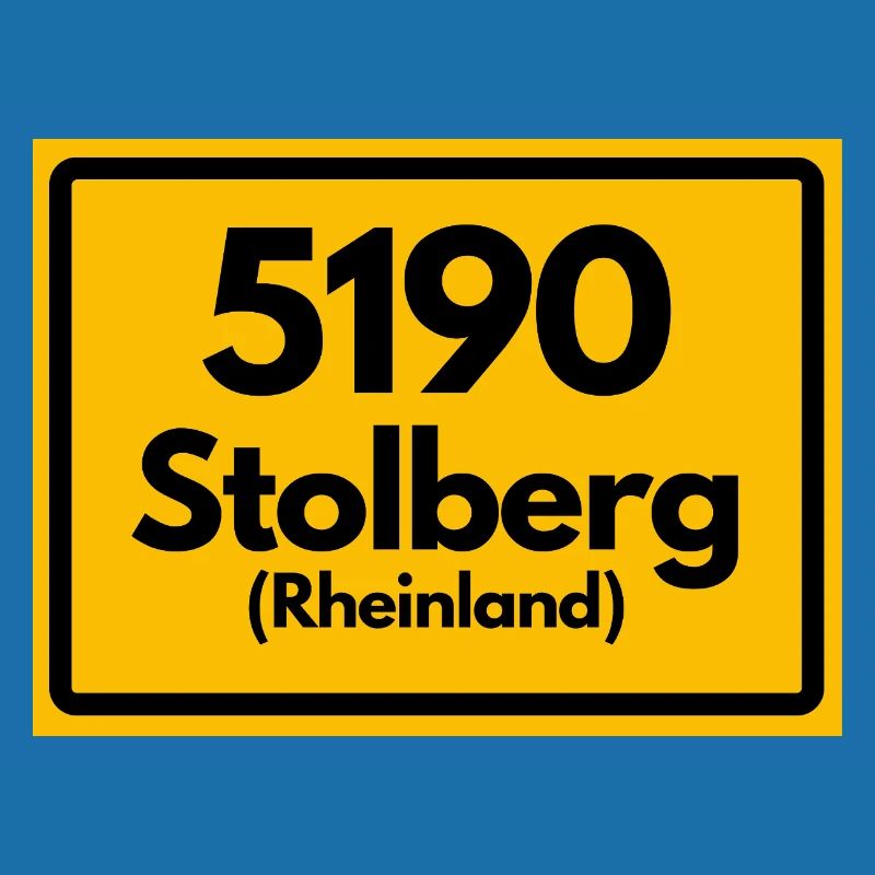 OLD POSTCODE ZIP CODE 5190 STOLBERG (RHINELAND)
