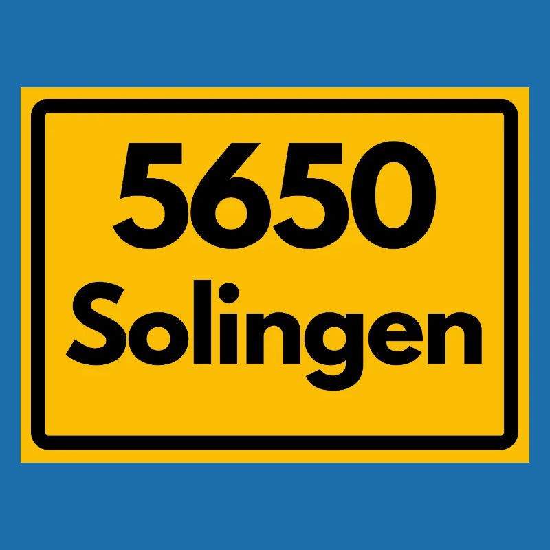 ANCIEN CODE POSTAL RETRO 5650 SOLINGEN