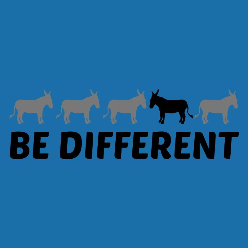 text different be different donkey horse pony small pac