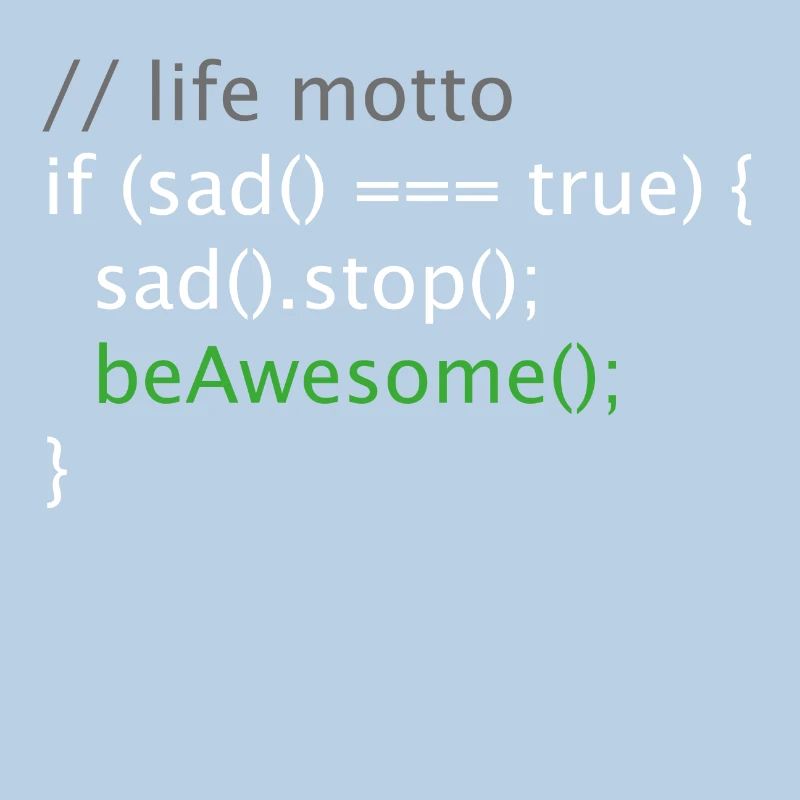 Informatik Nerd Geek Programmierer lebensmotto