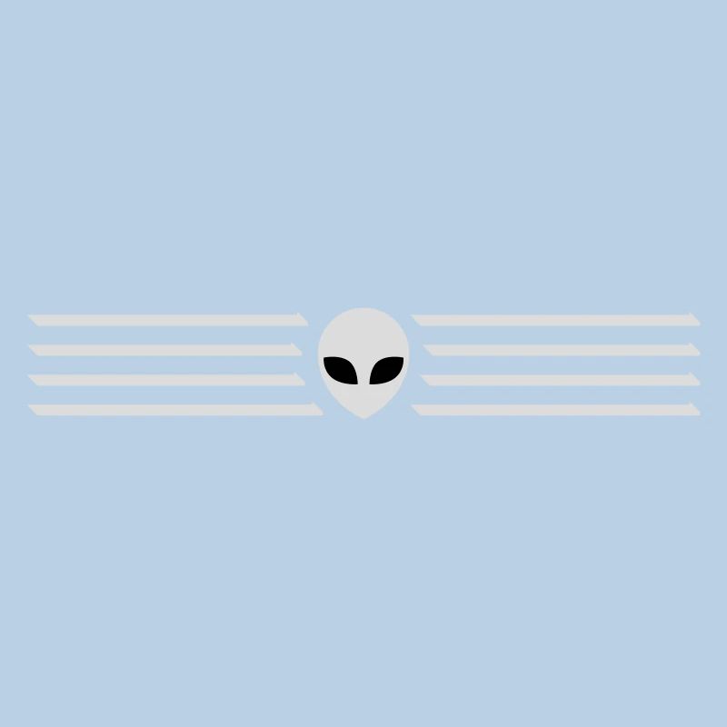 Emblème de dessin extraterrestre Strokes